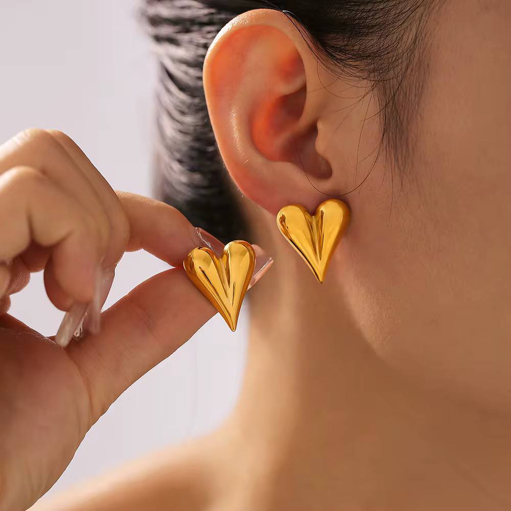 Aretes corazón