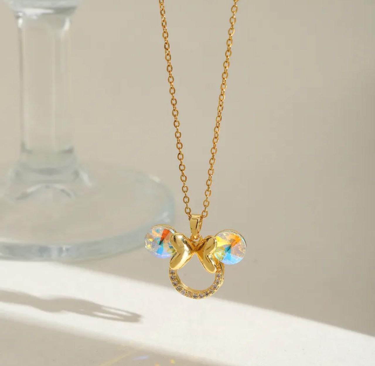 Cadena minnie tornasol