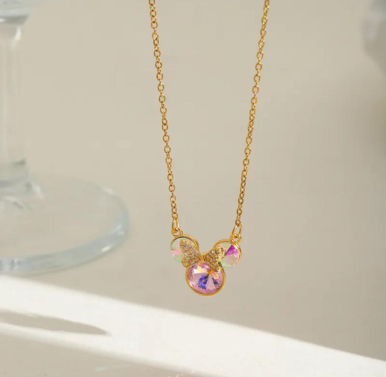 Cadena minnie tornasol