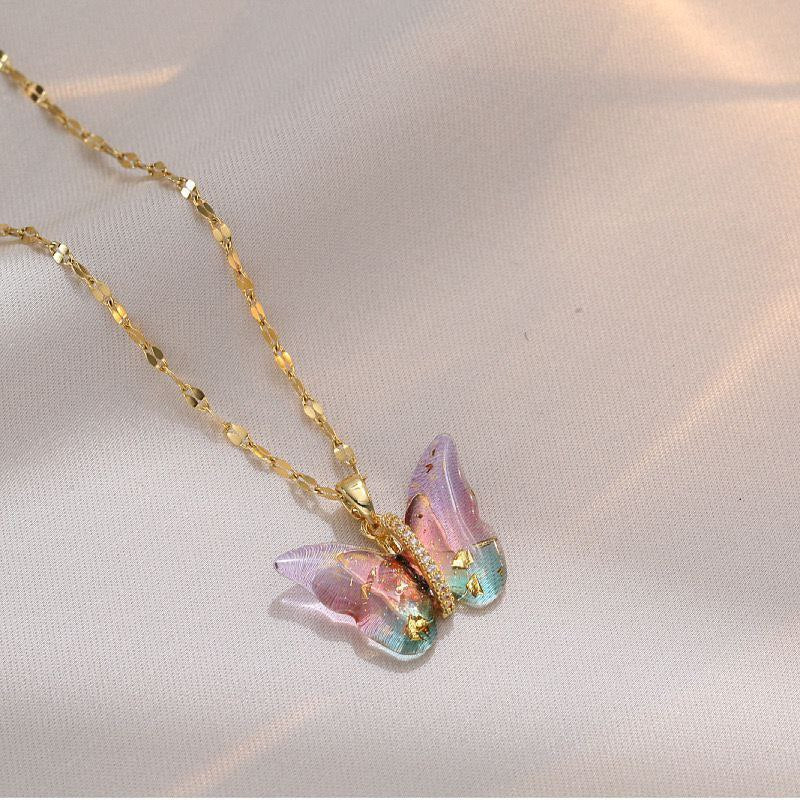 Cadena mariposa tornasol