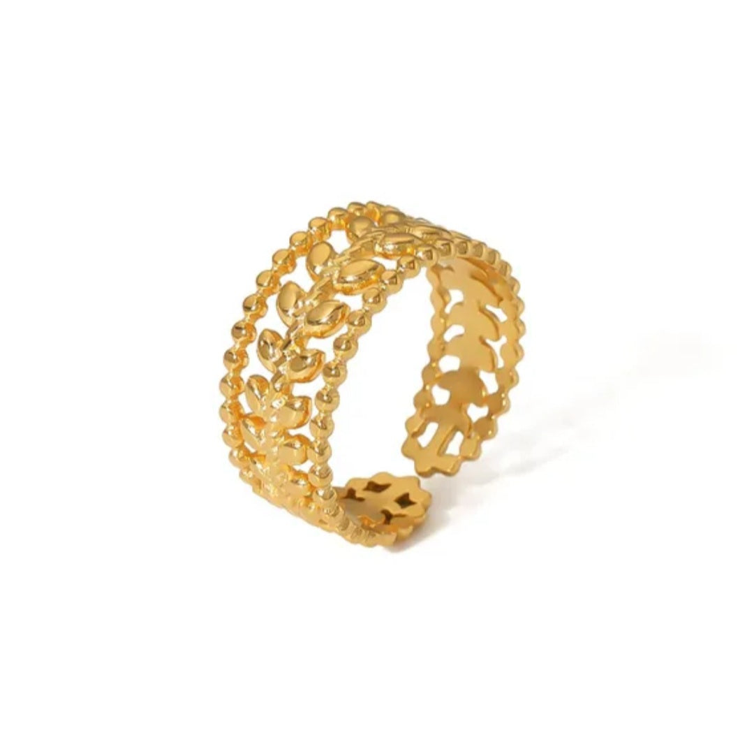 Anillo espigas ajustable