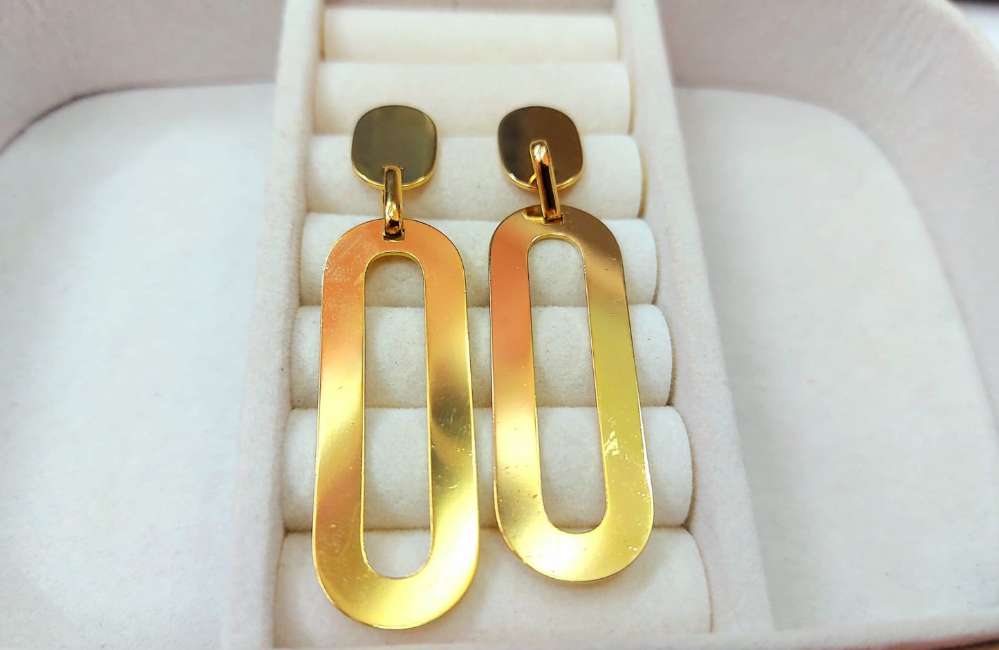 Aretes largos