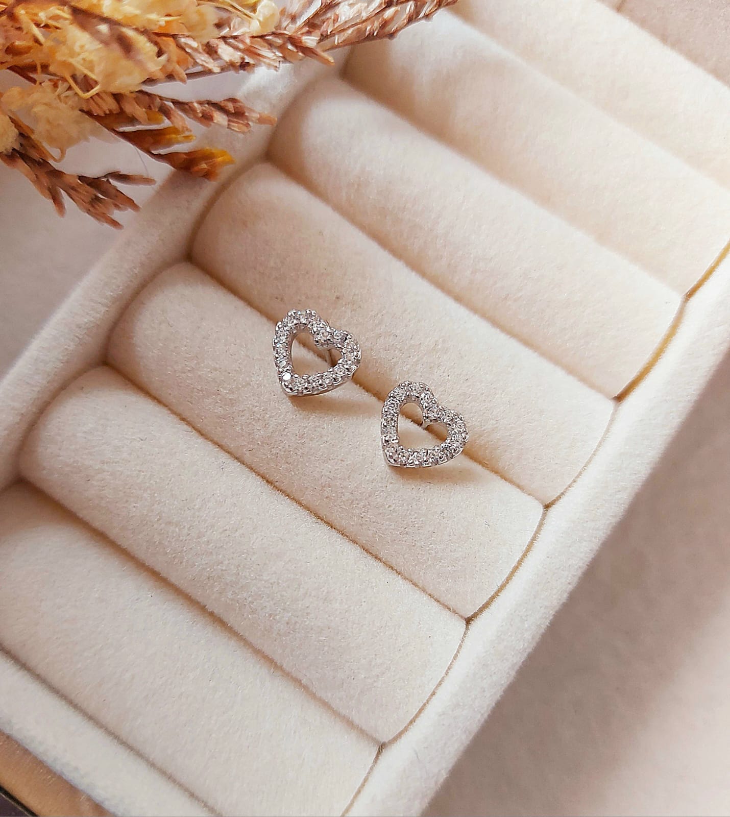 Aretes corazón pequeño