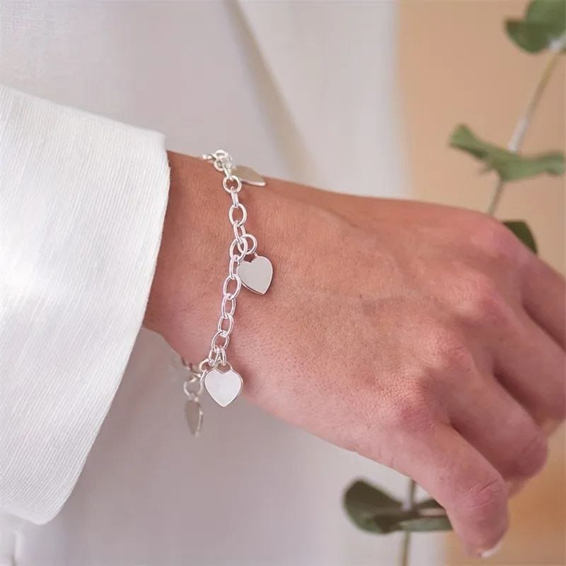 Pulsera corazones