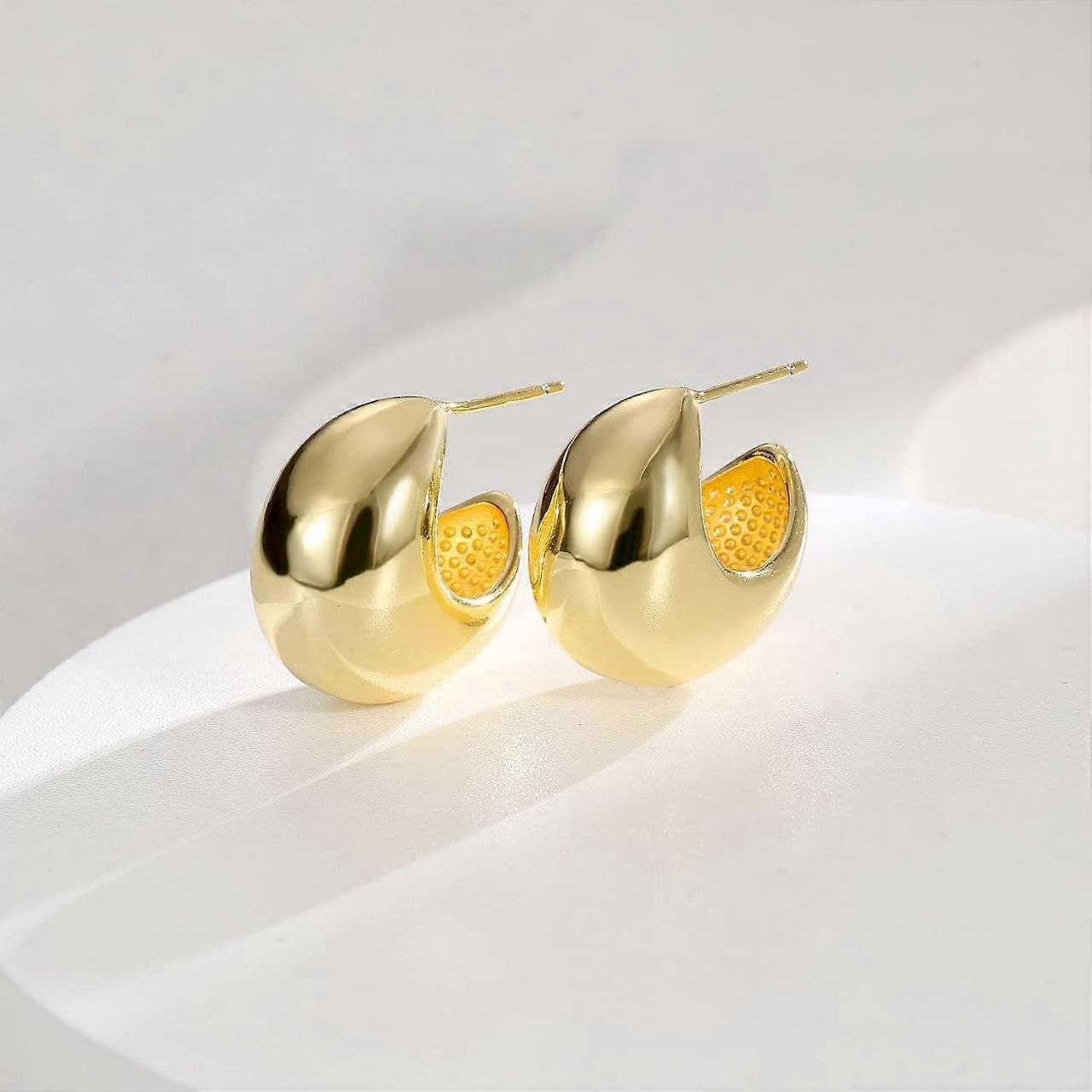 Argollas forma lagrima