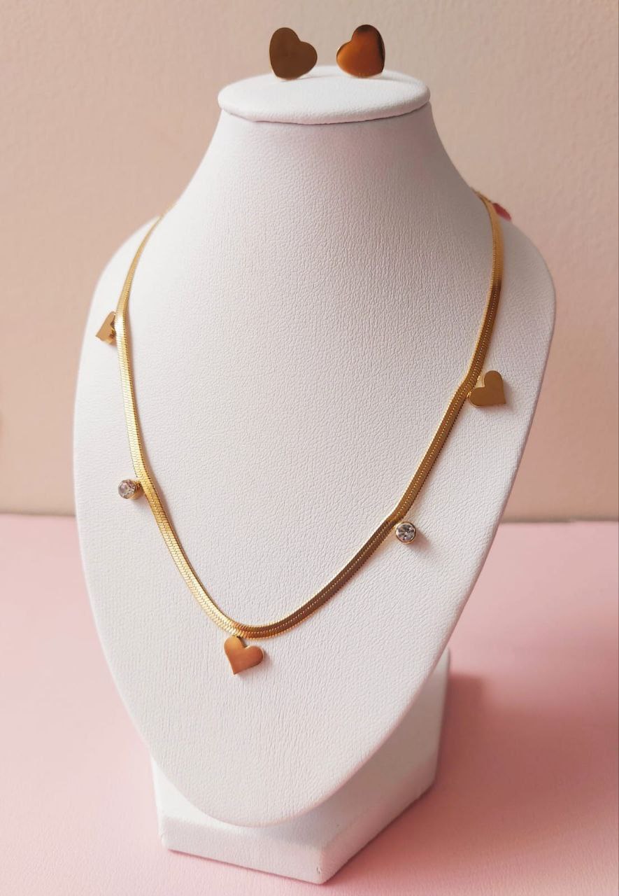 Exhibidor cuello blanco
