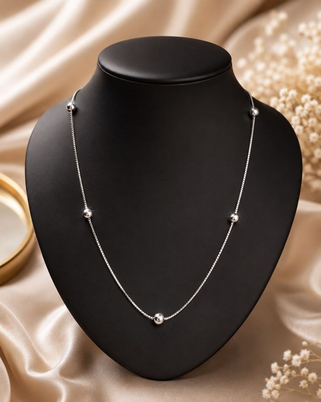 Cadena perlas plata 925✨