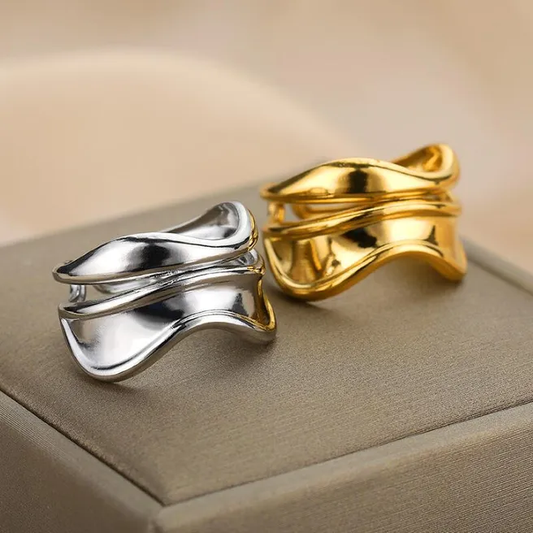 Anillos ondulados ajustables