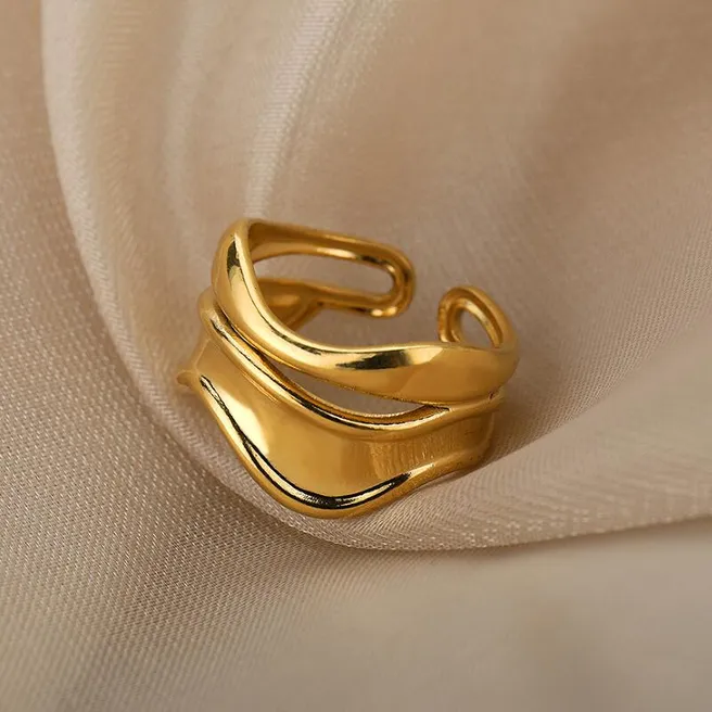 Anillos ondulados ajustables