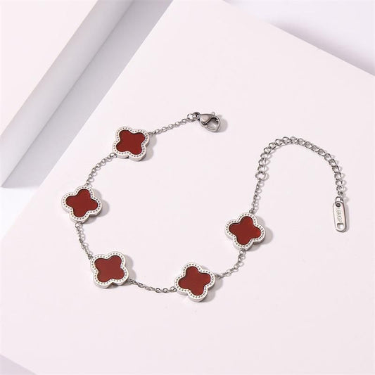 Pulsera flores colores
