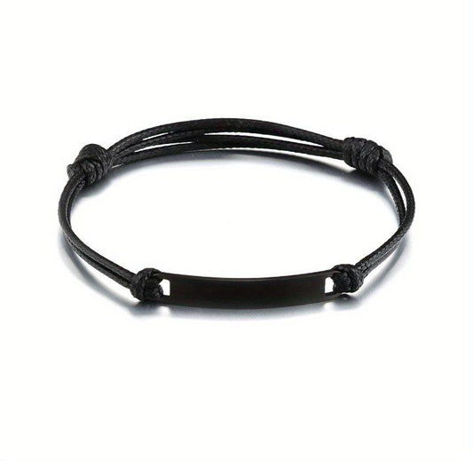 Pulsera esclava con hilo