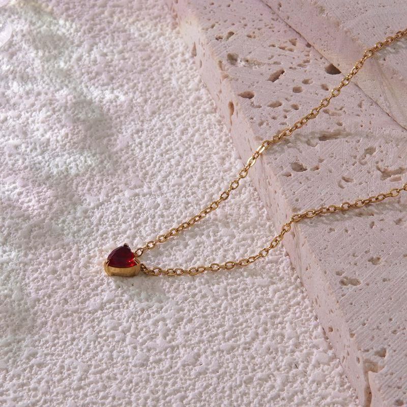Cadena corazón miniatura
