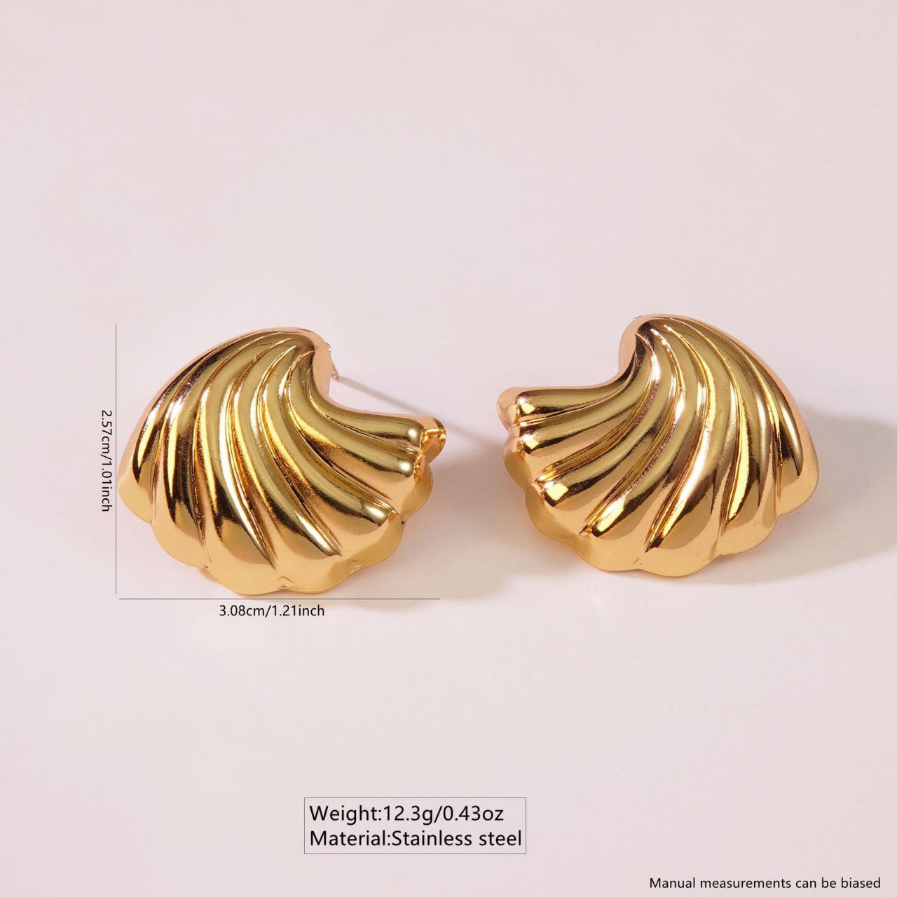 Aretes tipo concha