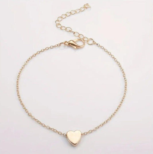 Pulseras delicadas corazón