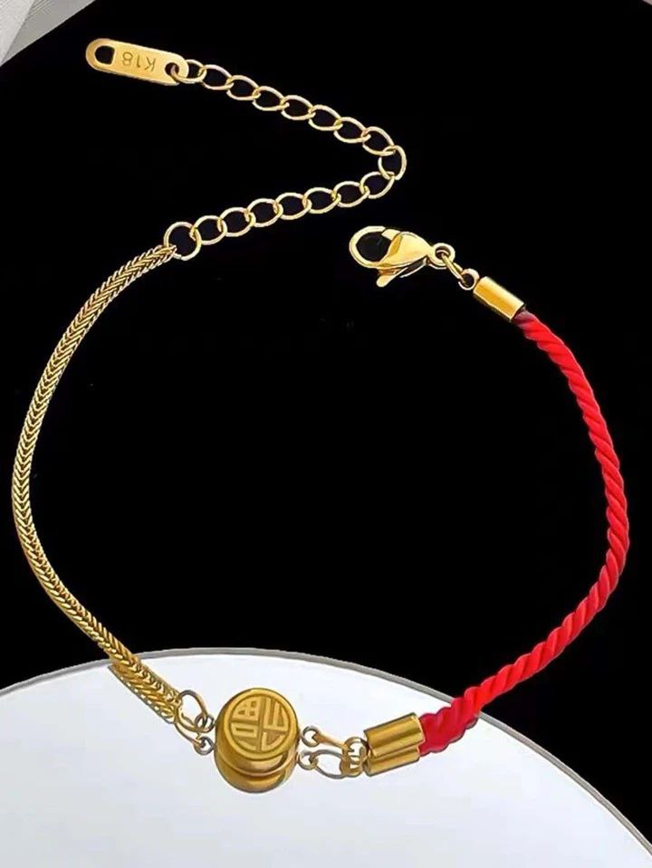 Pulsera roja de la suerte