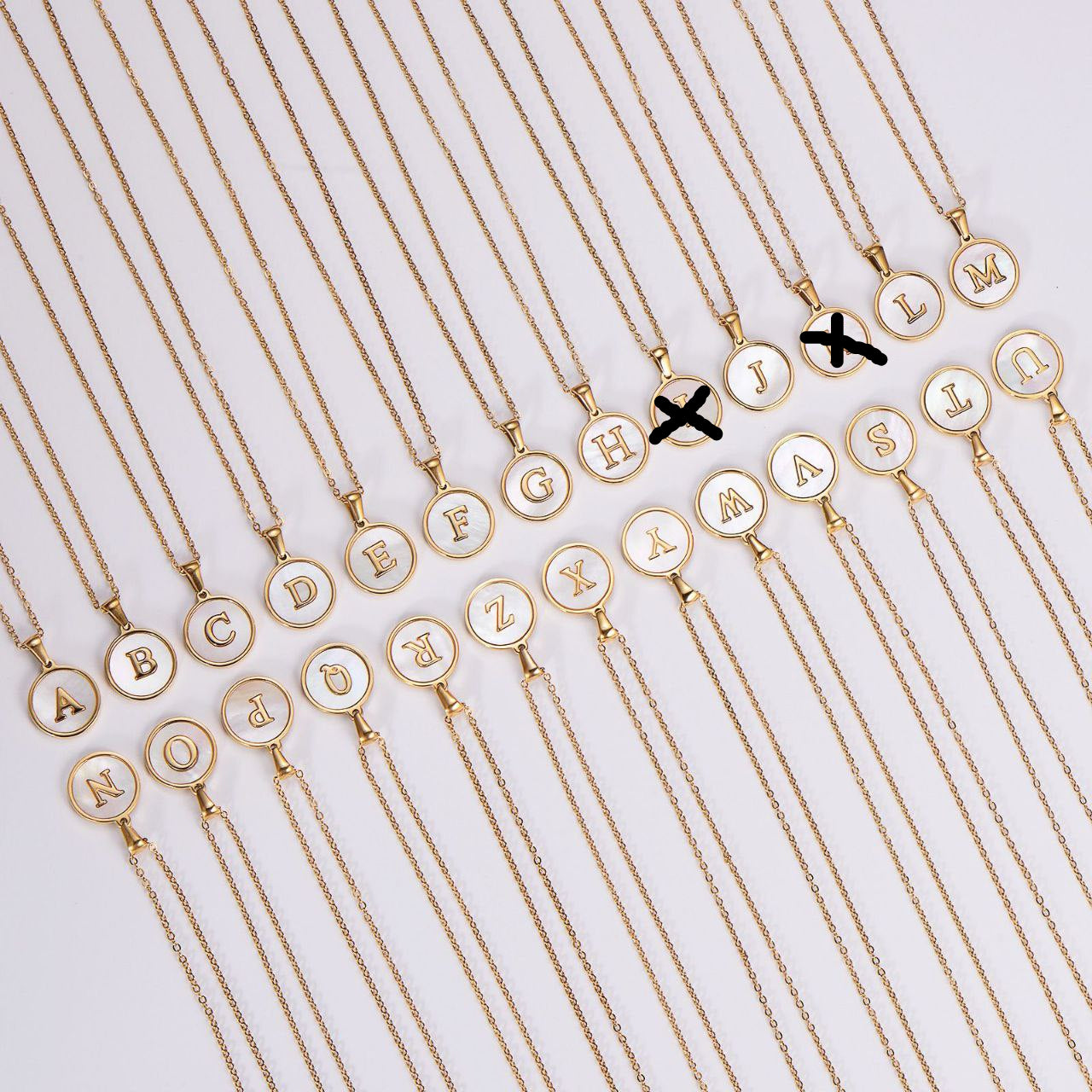 Cadenas con iniciales