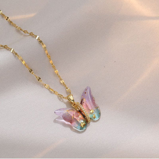 Cadena mariposa tornasol