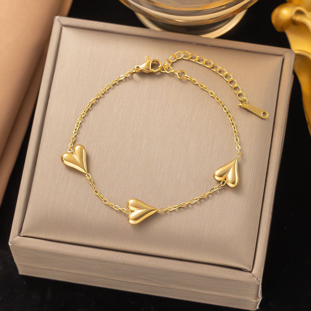 Pulsera corazones