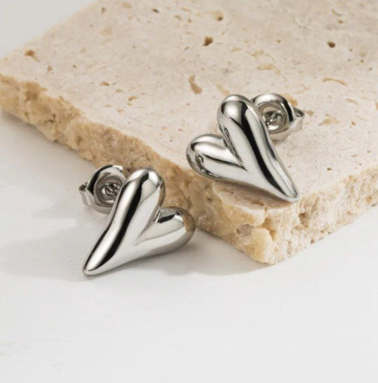 Aretes corazón