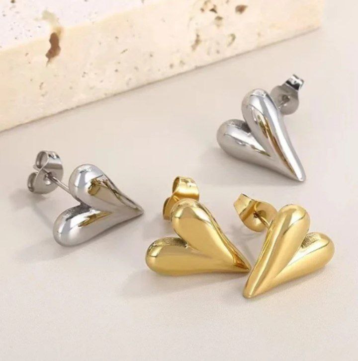 Aretes corazón
