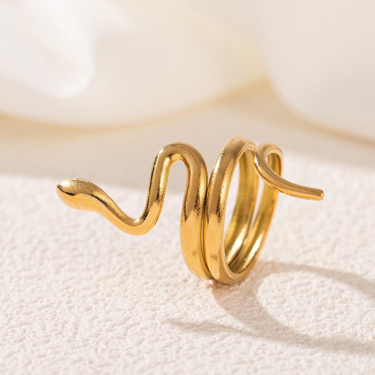 Anillo snake ajustable