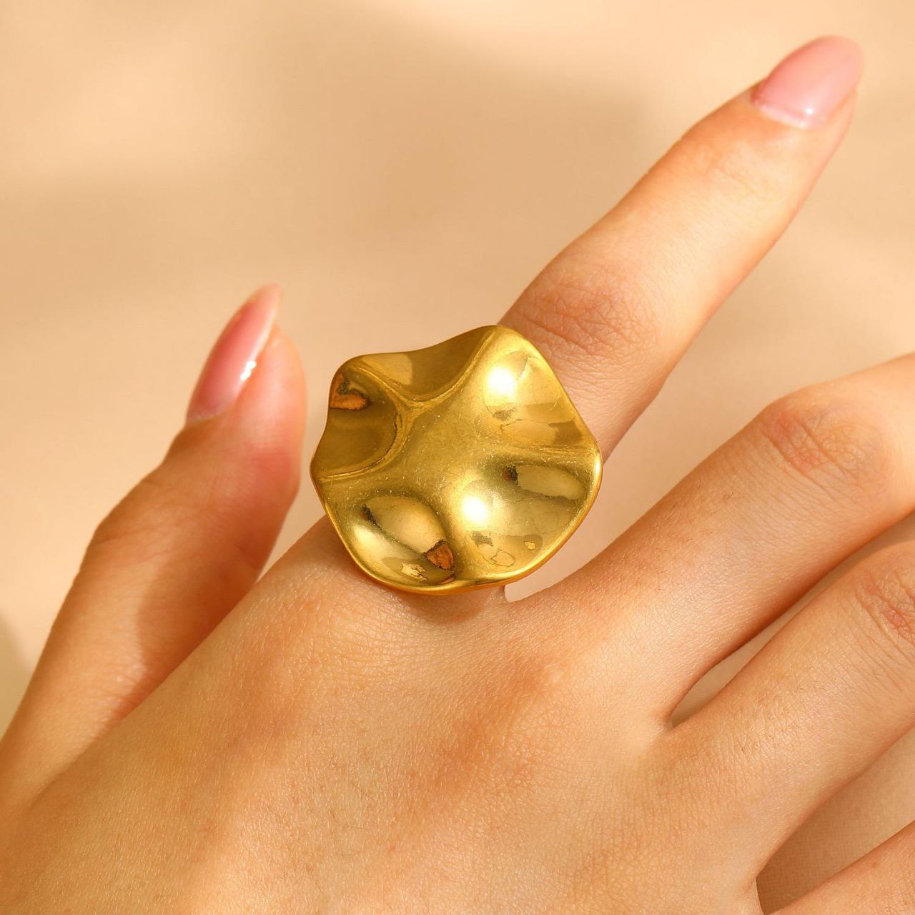 Anillo platillo ajustable