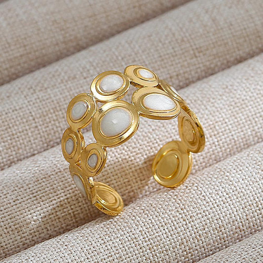 Anillo con piedras ajustables