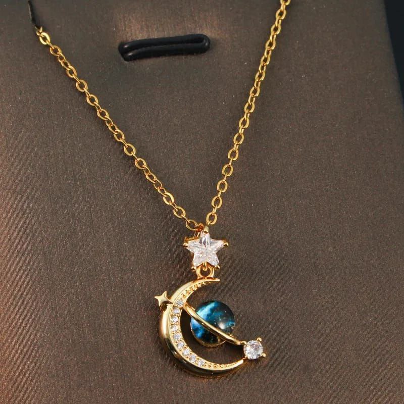 Cadena luna y Saturno