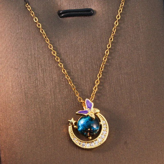 Cadena Saturno y mariposa