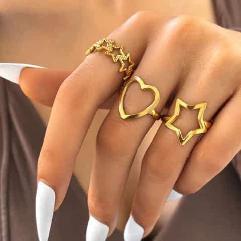 Set anillos ajustables