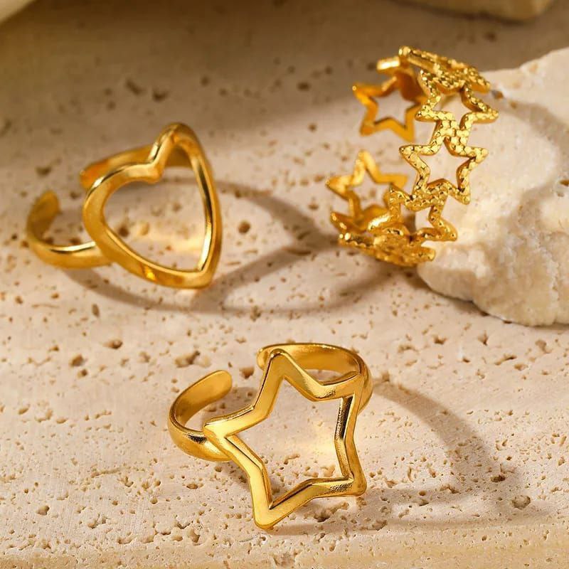 Set anillos ajustables