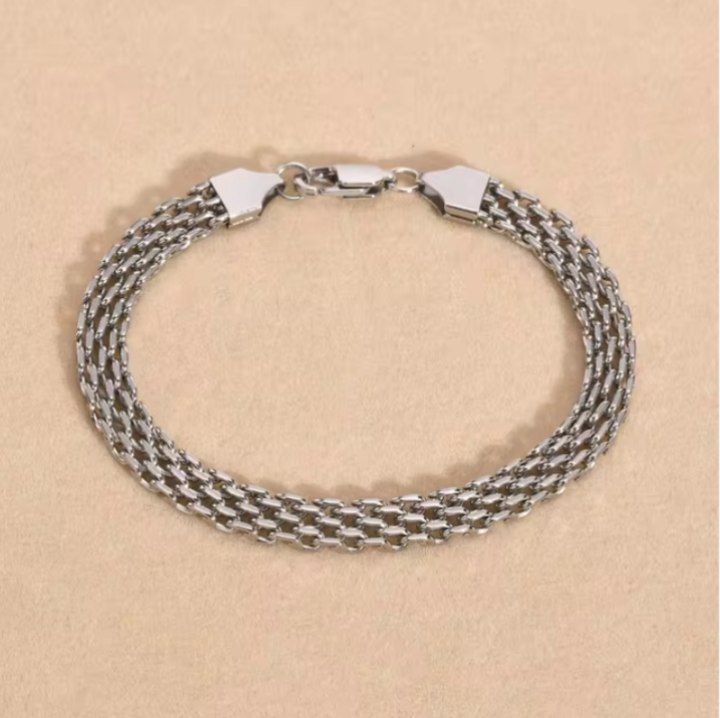 Pulsera malla mediana