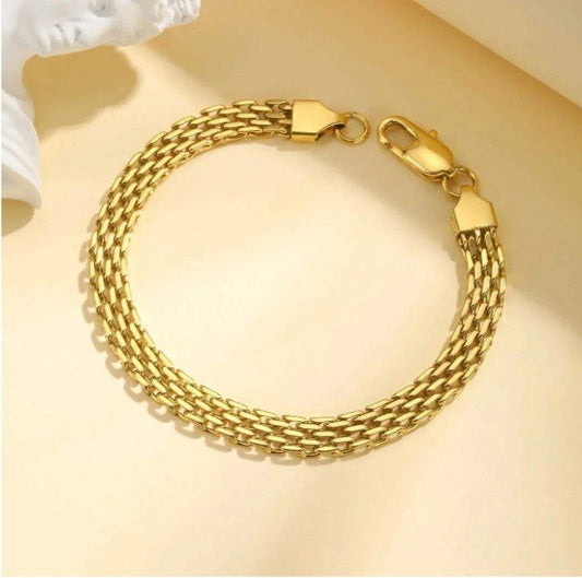 Pulsera malla mediana