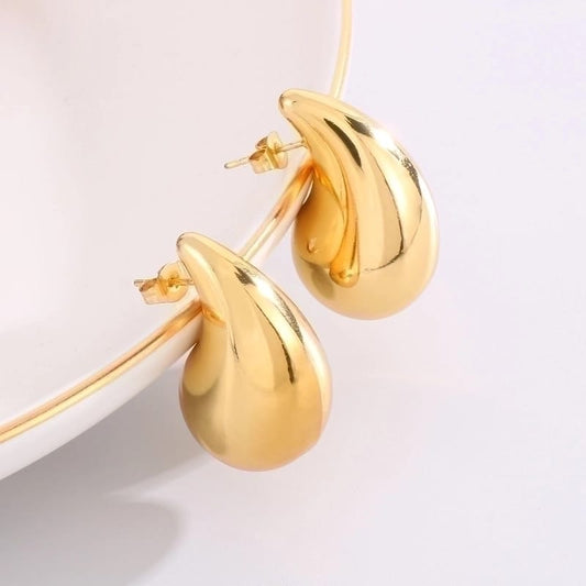 Aretes gotas grande