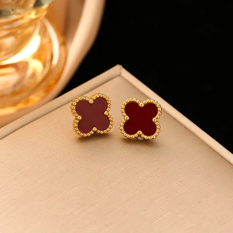Aretes flor colores