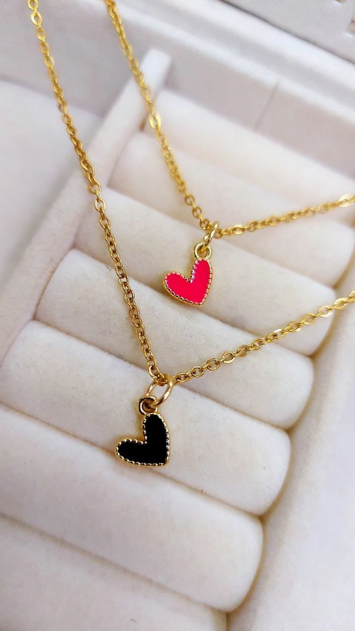 Cadena corazones