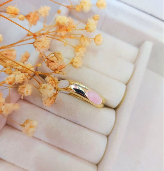 Anillo marmoleado