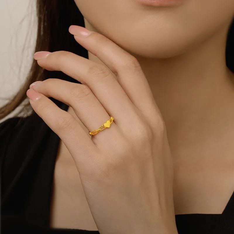 Anillo corazón