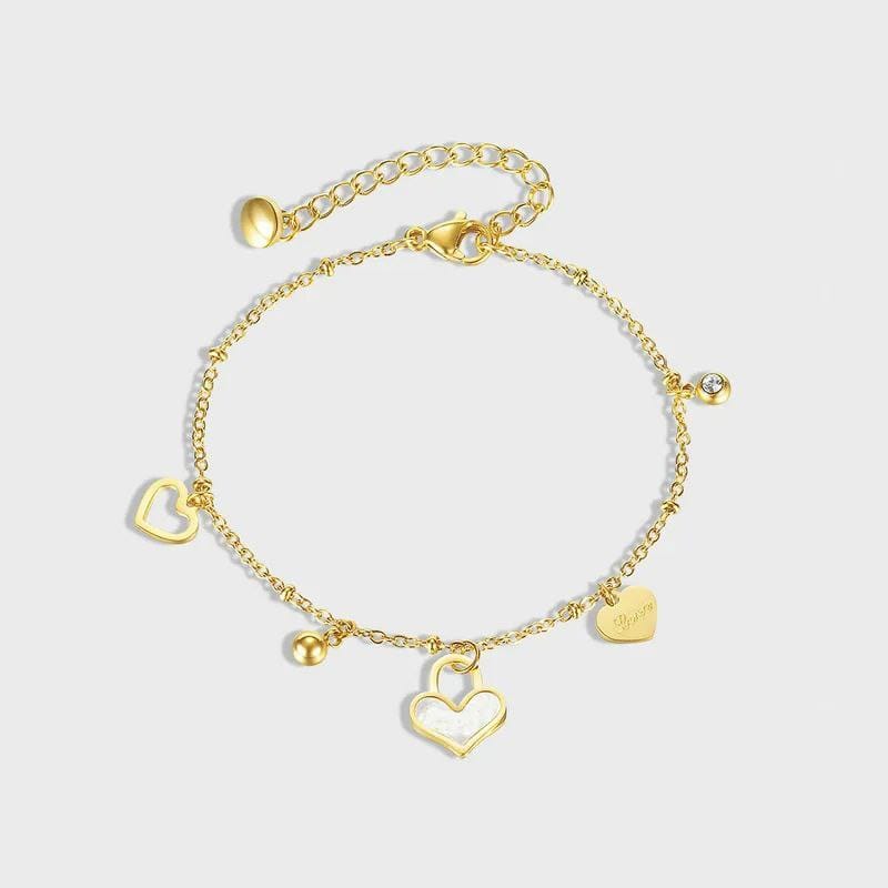 Pulsera corazones