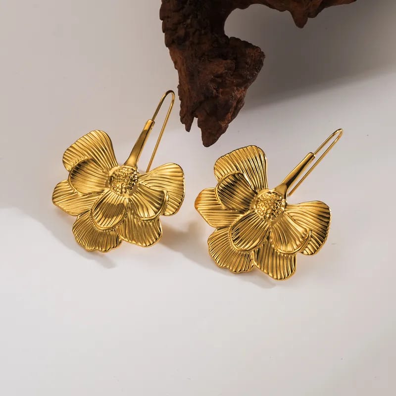 Aretes flor
