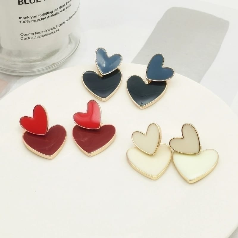 Aretes corazones