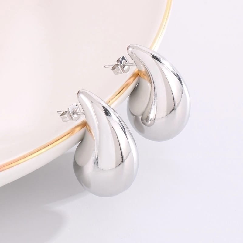 Aretes gotas grande