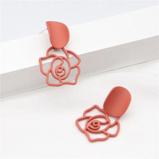 Aretes rosa