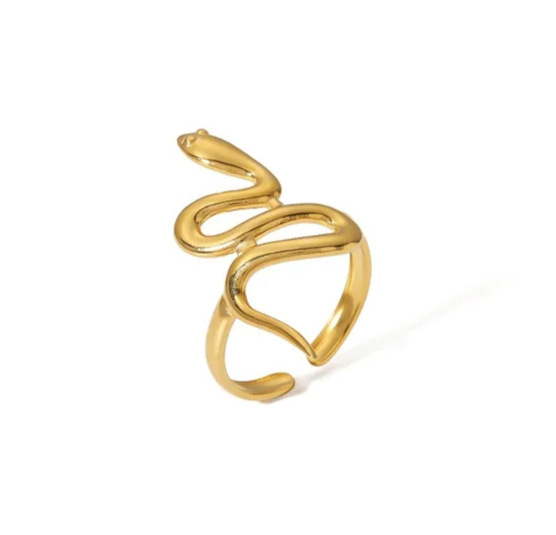 Anillo snake ajustable