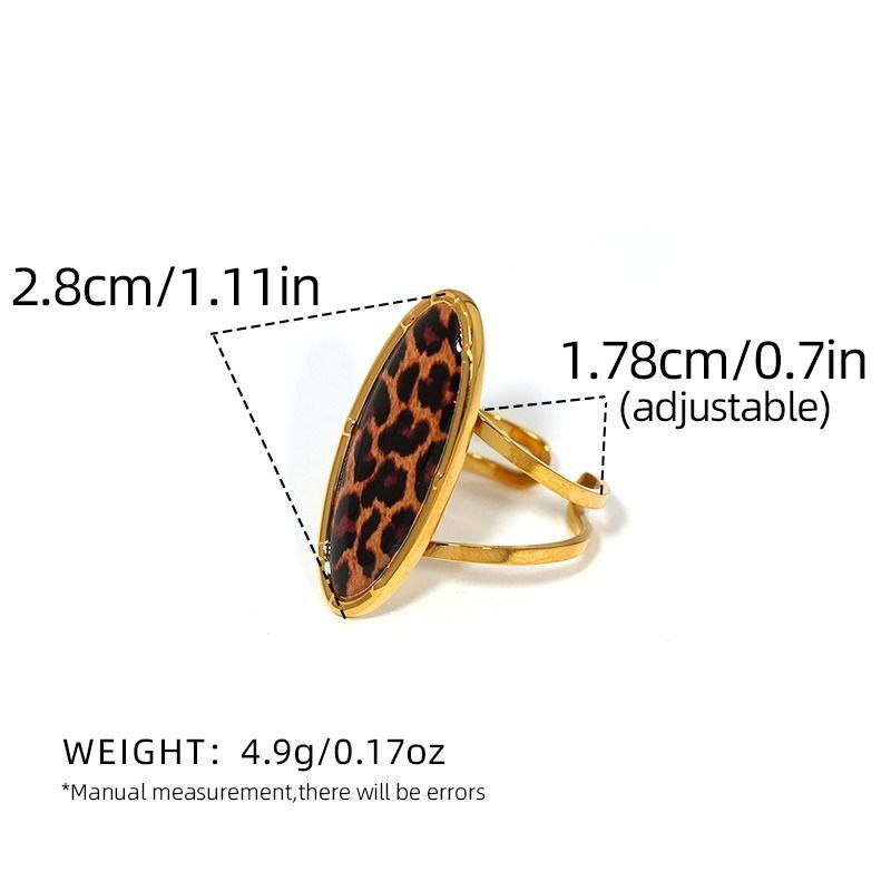 Anillo animal print