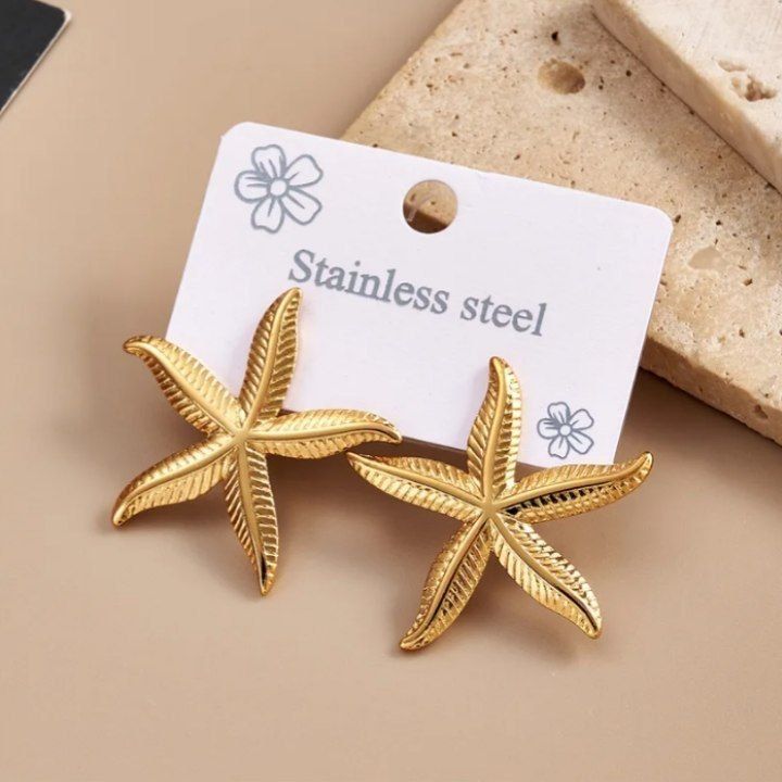 Aretes estrella de mar