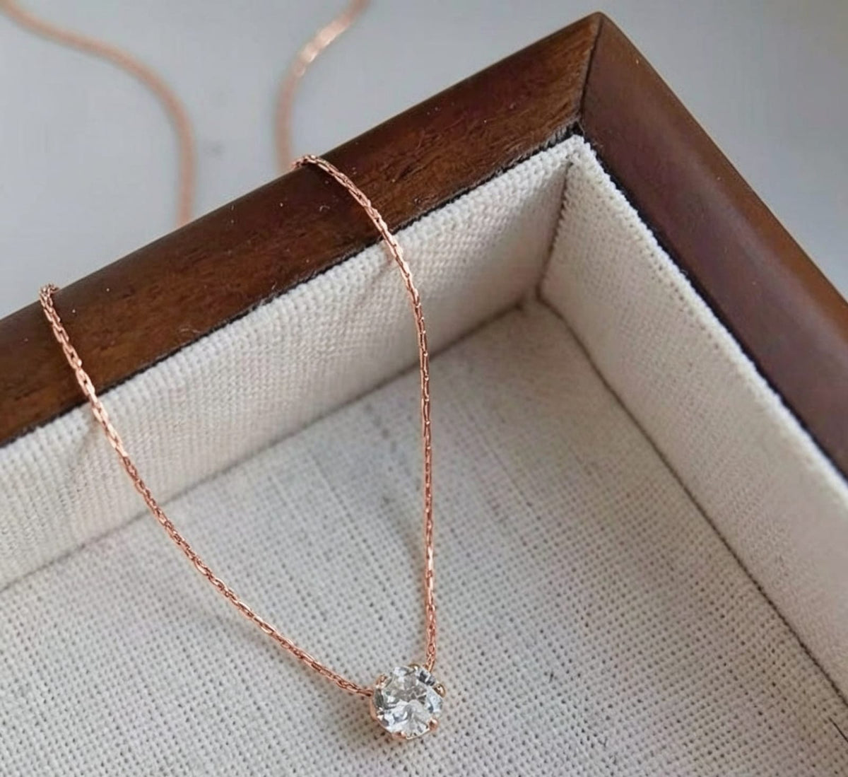 Cadena con brillo