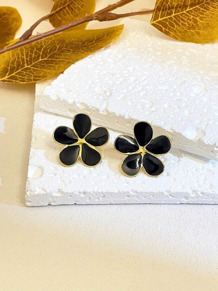 Aretes Flores Colores