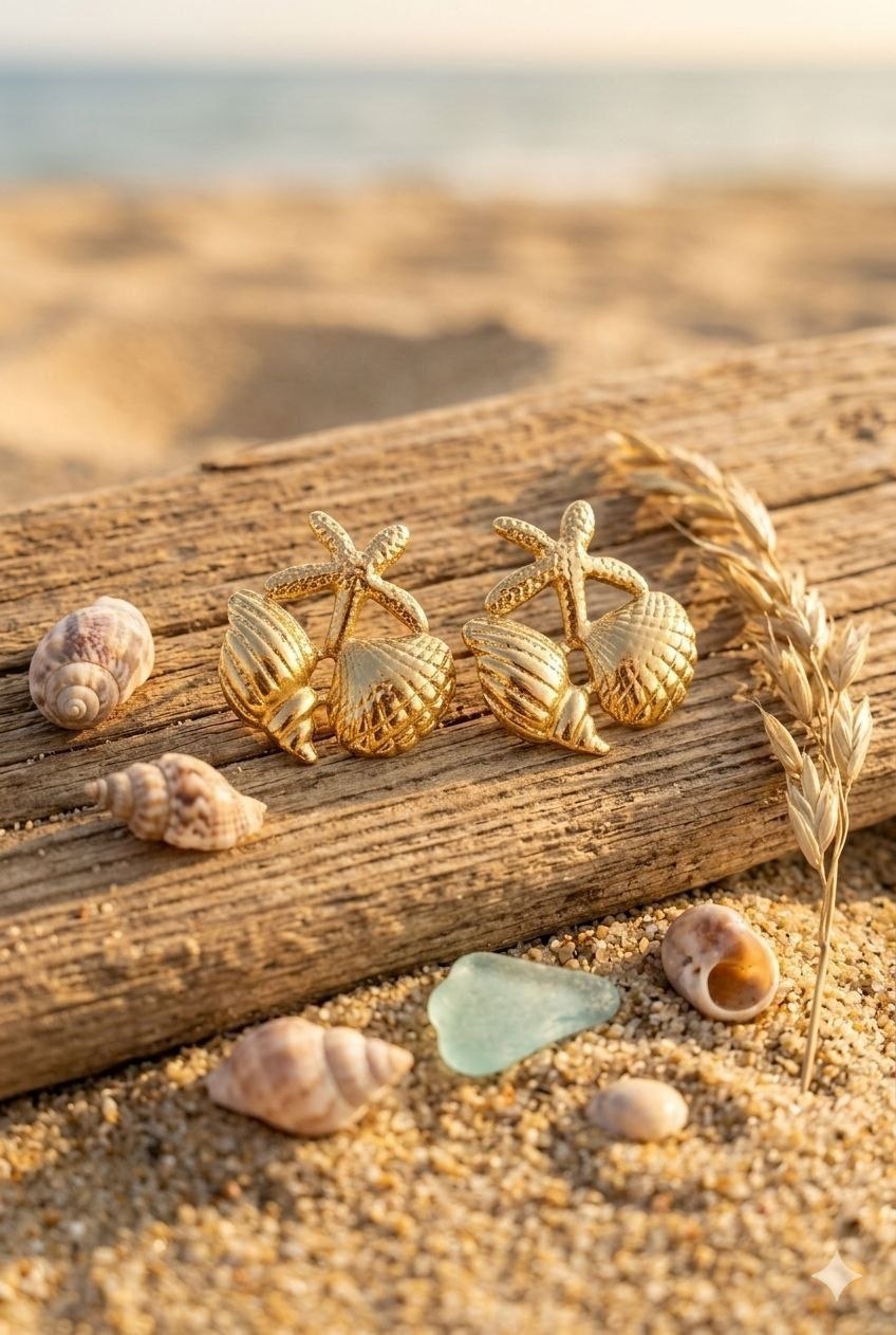 Aretes playeros