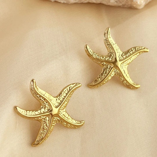 Aretes estrella de mar